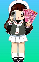 Tomoyo Ichijouji's borrowed Sakura Cards! *grin*